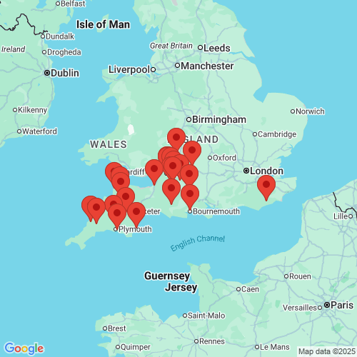 Map of Recent Inspections