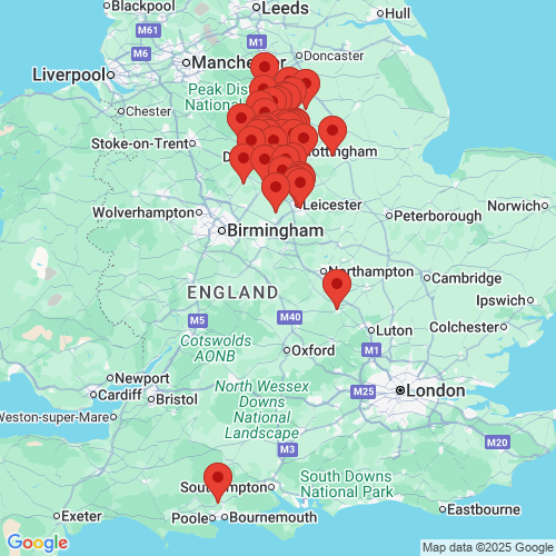 Map of Recent Inspections