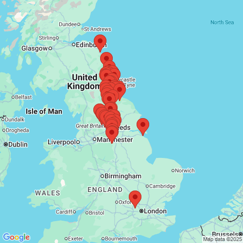 Map of Recent Inspections