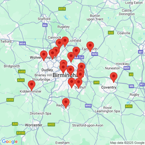 Map of Recent Inspections
