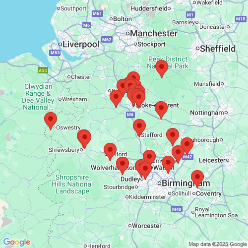 Map of Recent Inspections