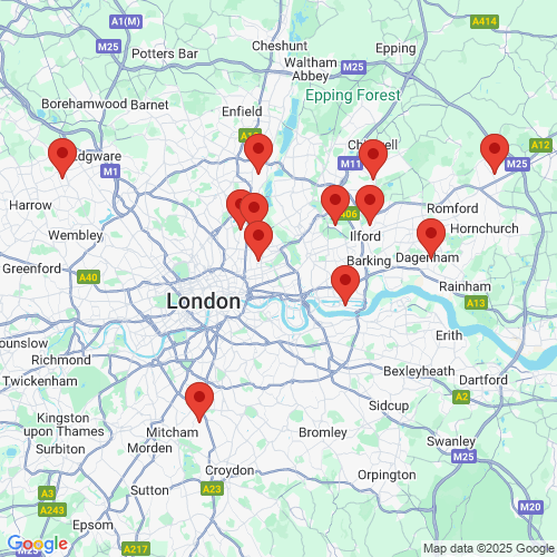 Map of Recent Inspections