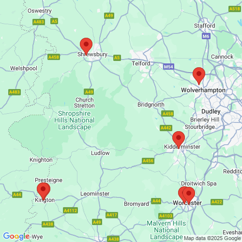 Map of Recent Inspections