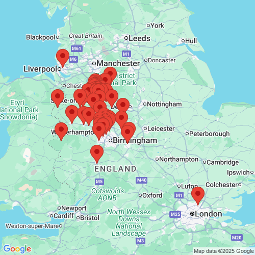 Map of Recent Inspections