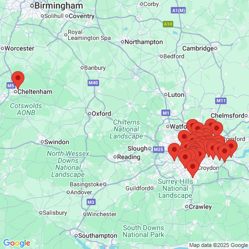 Map of Recent Inspections