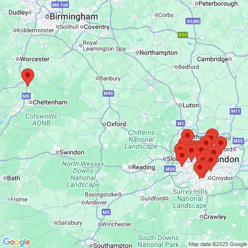 Map of Recent Inspections