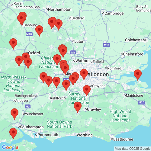 Map of Recent Inspections