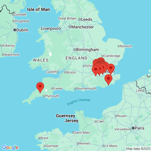 Map of Recent Inspections
