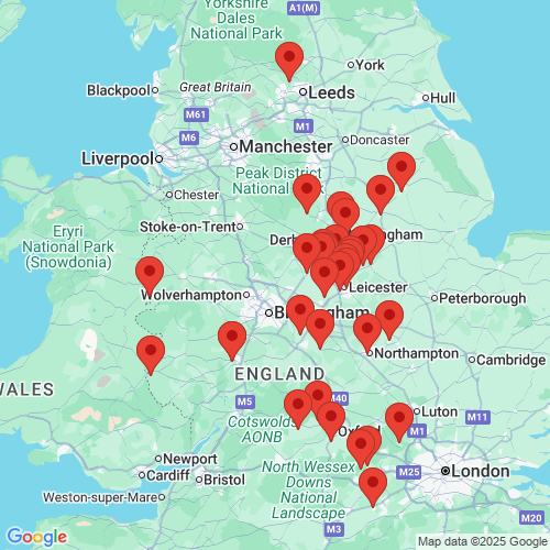 Map of Recent Inspections