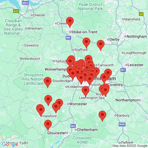 Map of Recent Inspections