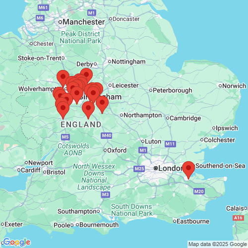 Map of Recent Inspections