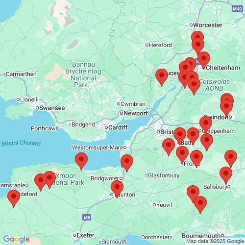 Map of Recent Inspections