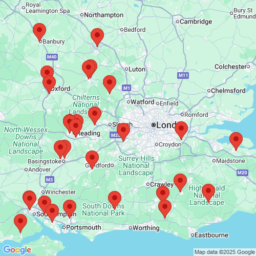 Map of Recent Inspections