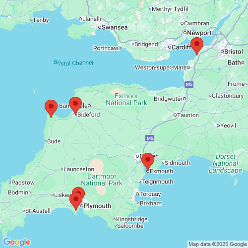 Map of Recent Inspections