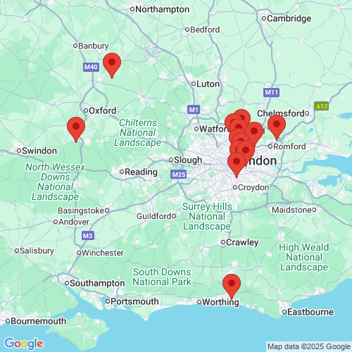 Map of Recent Inspections