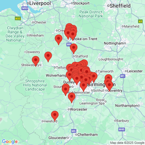 Map of Recent Inspections