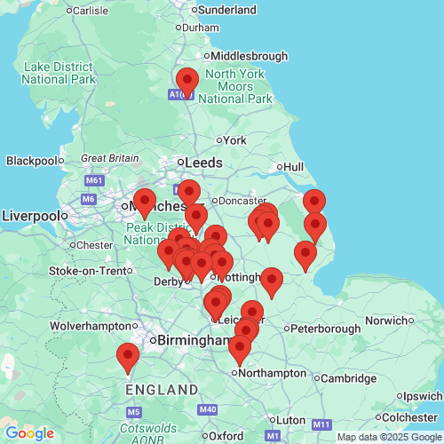 Map of Recent Inspections