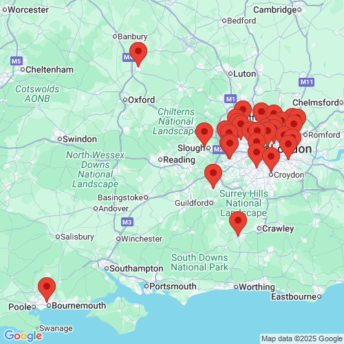 Map of Recent Inspections