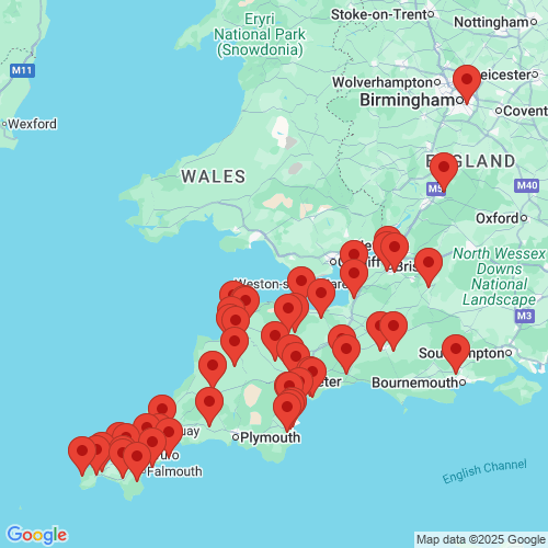Map of Recent Inspections