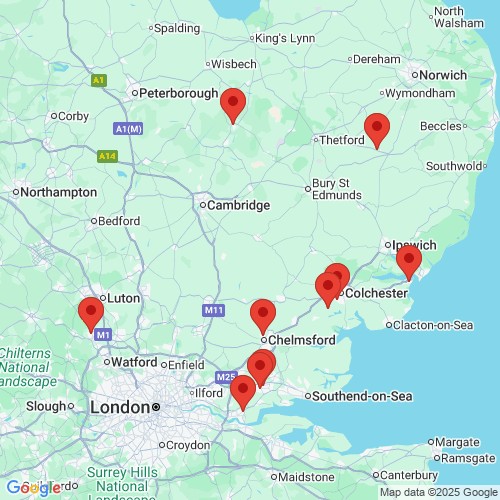Map of Recent Inspections