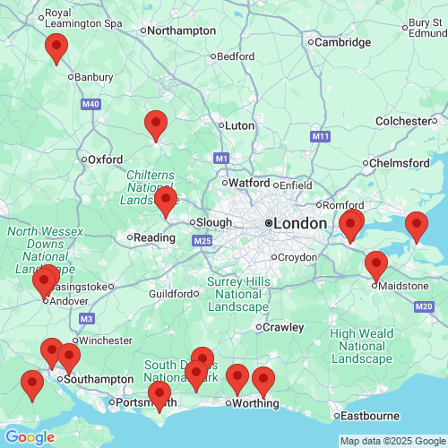 Map of Recent Inspections