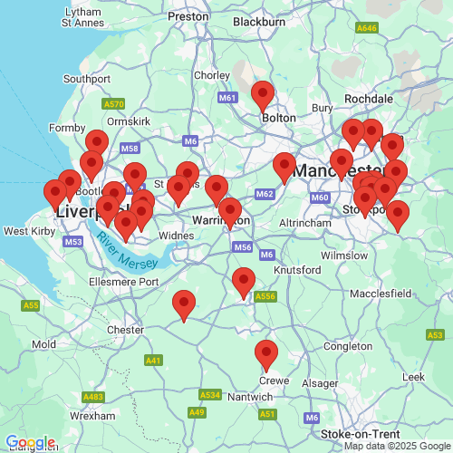 Map of Recent Inspections