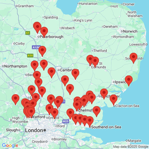 Map of Recent Inspections