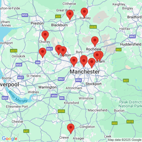 Map of Recent Inspections