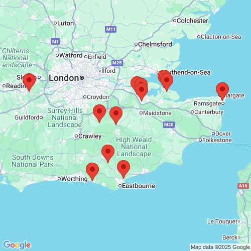 Map of Recent Inspections