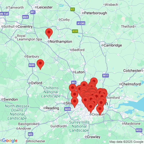 Map of Recent Inspections