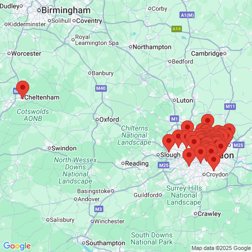 Map of Recent Inspections