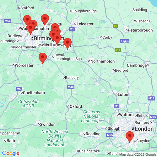 Map of Recent Inspections