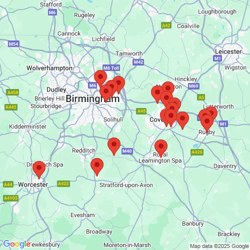 Map of Recent Inspections