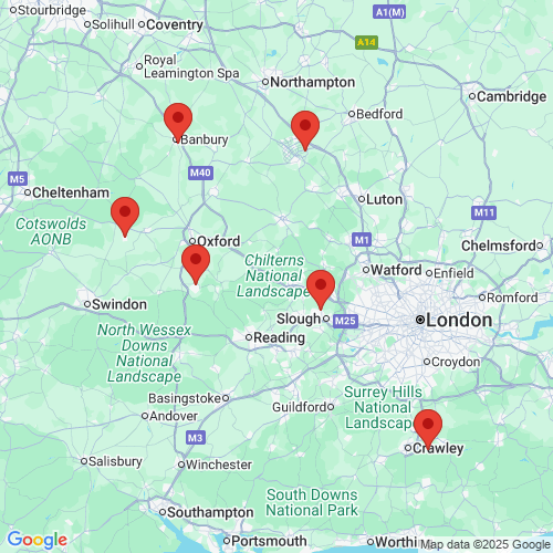 Map of Recent Inspections