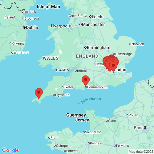 Map of Recent Inspections