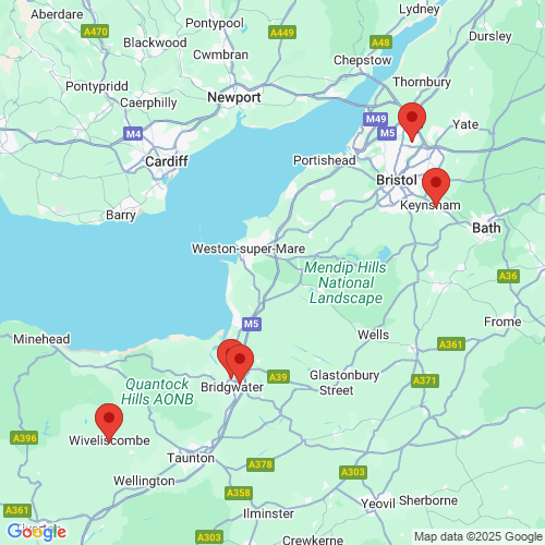 Map of Recent Inspections