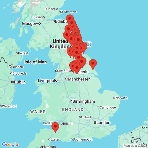 Map of Recent Inspections