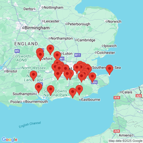 Map of Recent Inspections