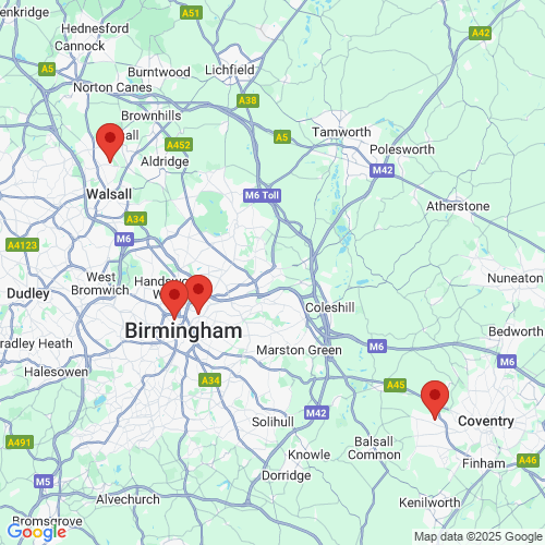 Map of Recent Inspections