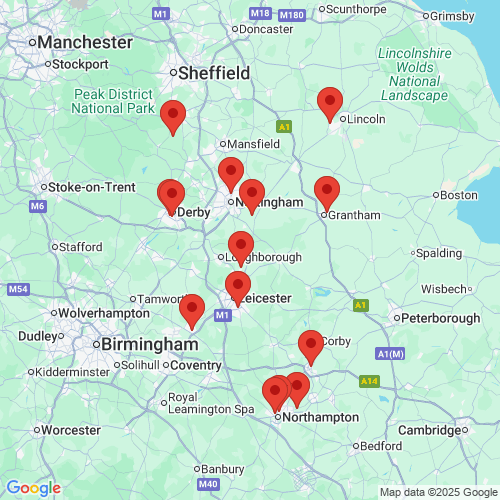 Map of Recent Inspections