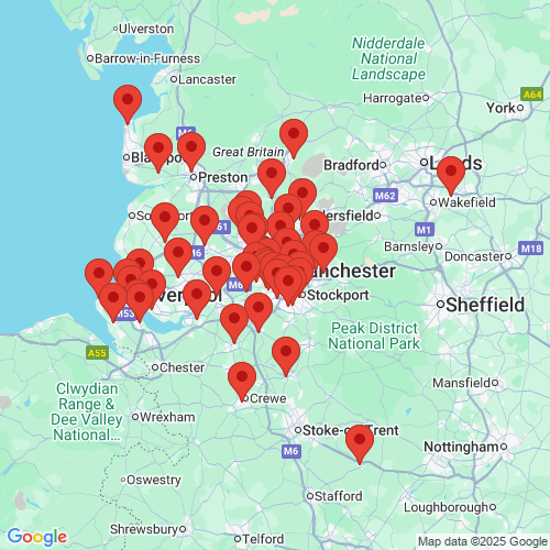 Map of Recent Inspections
