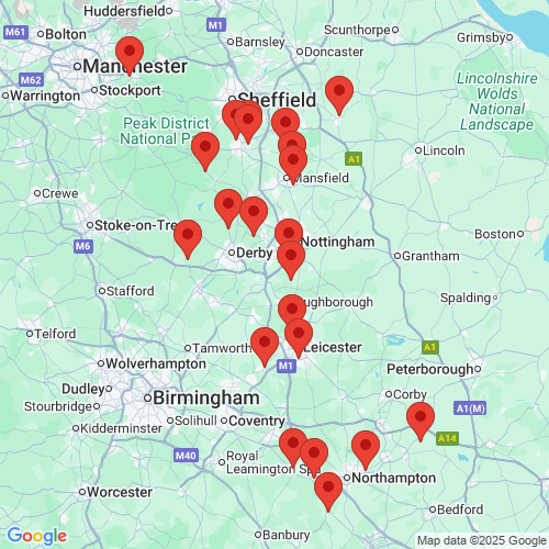 Map of Recent Inspections