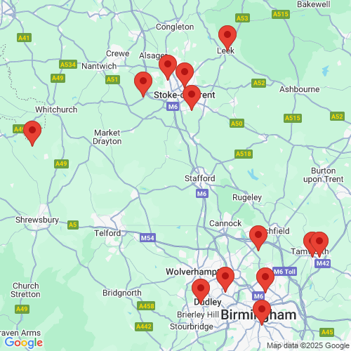 Map of Recent Inspections