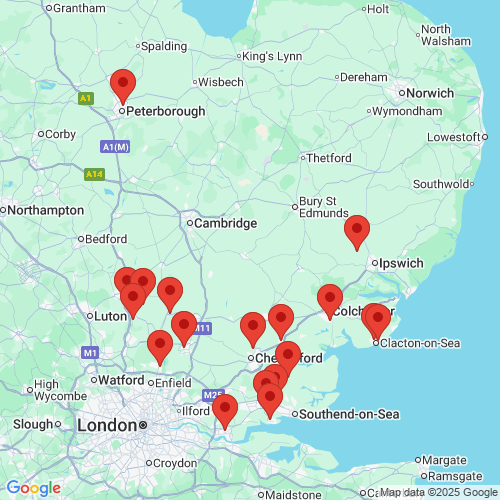 Map of Recent Inspections