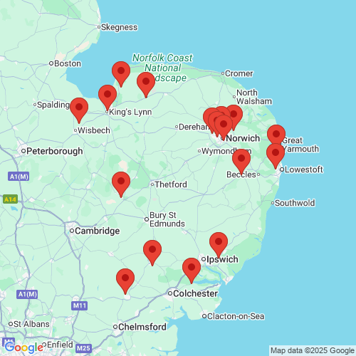 Map of Recent Inspections