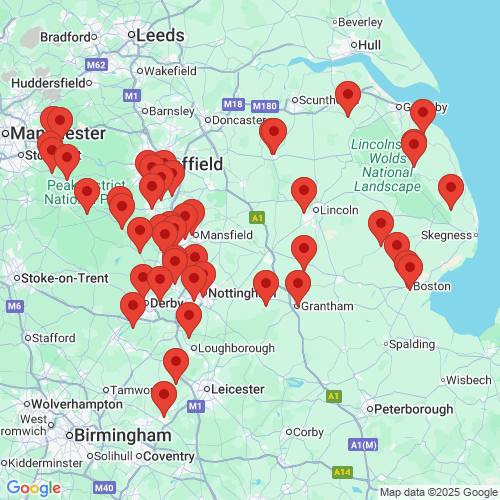 Map of Recent Inspections