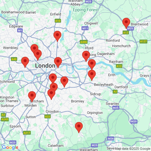 Map of Recent Inspections