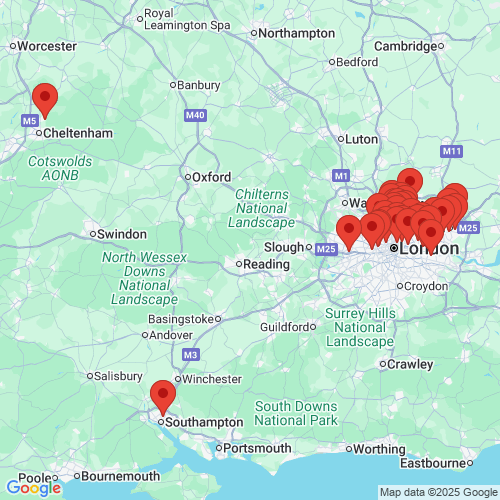 Map of Recent Inspections