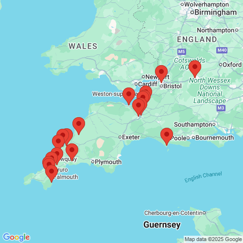 Map of Recent Inspections