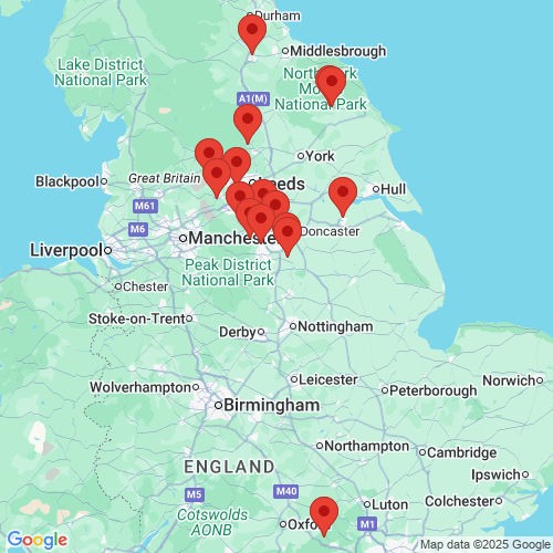 Map of Recent Inspections
